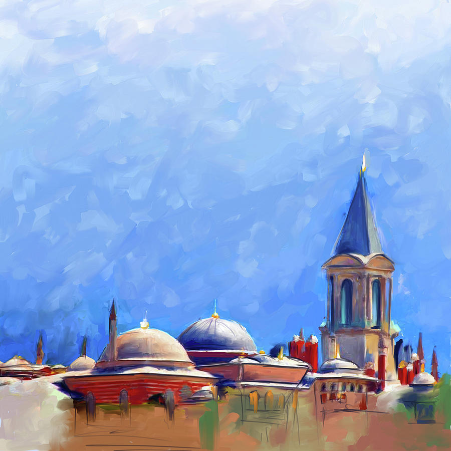Painting 766 1 Hagia Sophia Painting by Mawra Tahreem