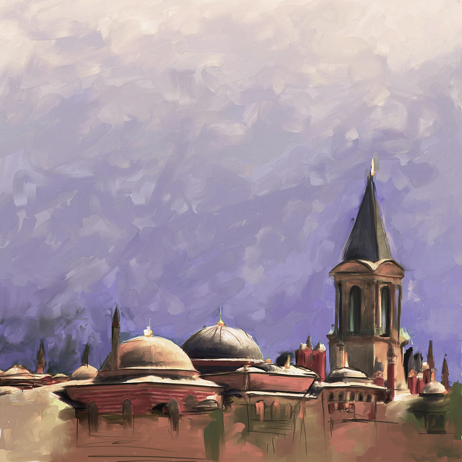 Painting 766 4 Hagia Sophia Painting by Mawra Tahreem