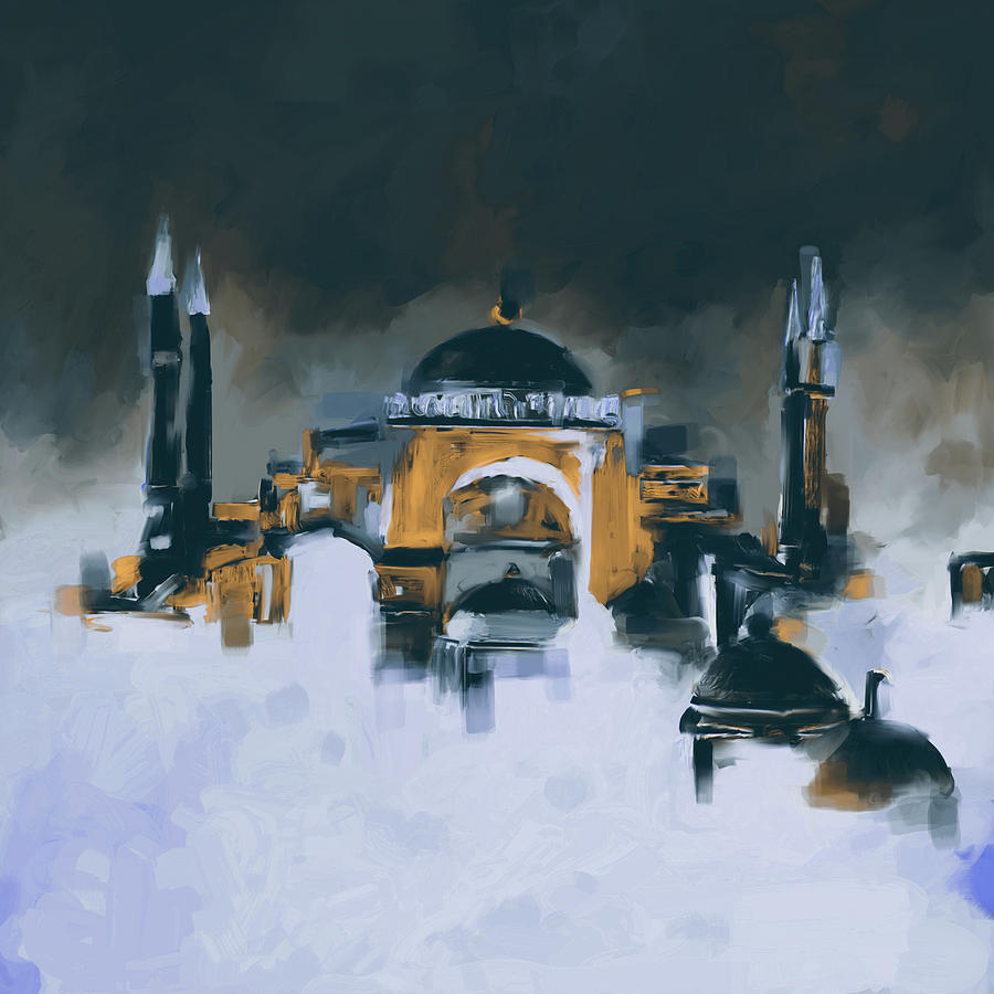 Painting 768 3 Hagia Sophia Painting by Mawra Tahreem