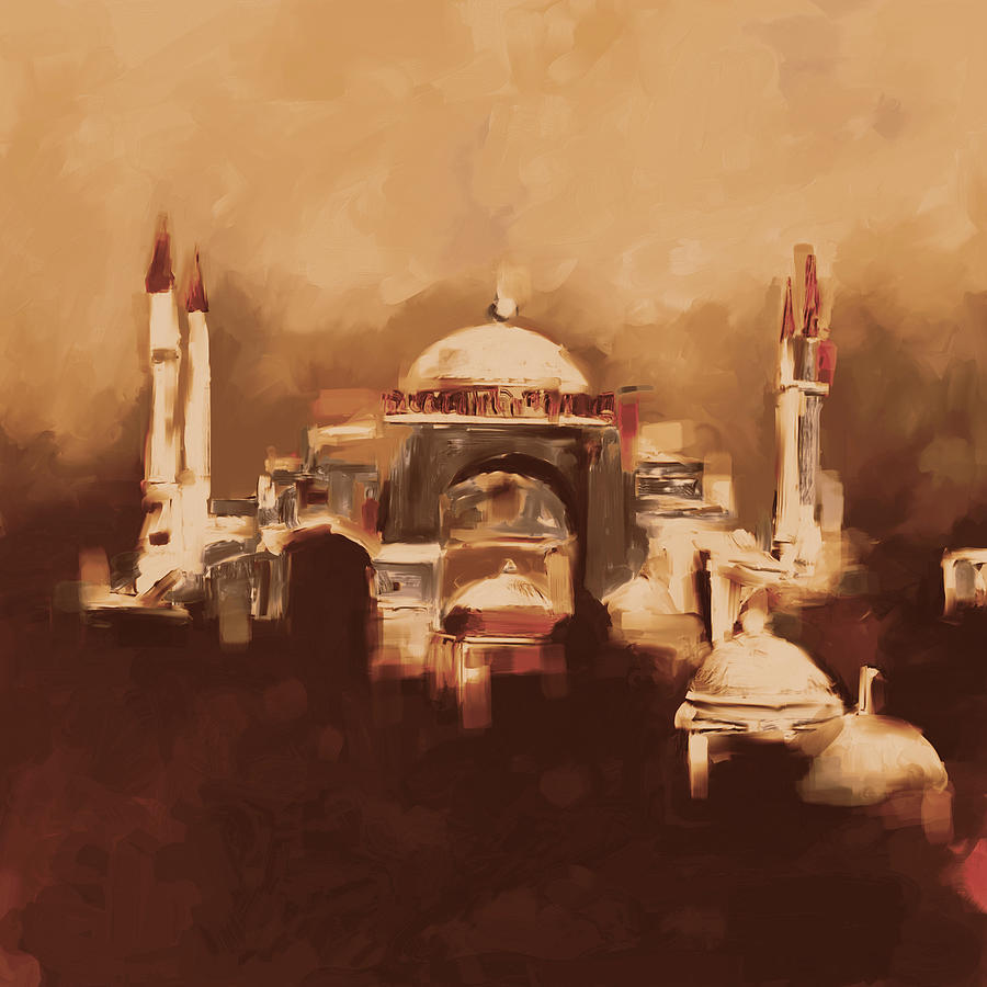 Painting 768 5 Hagia Sophia Painting by Mawra Tahreem
