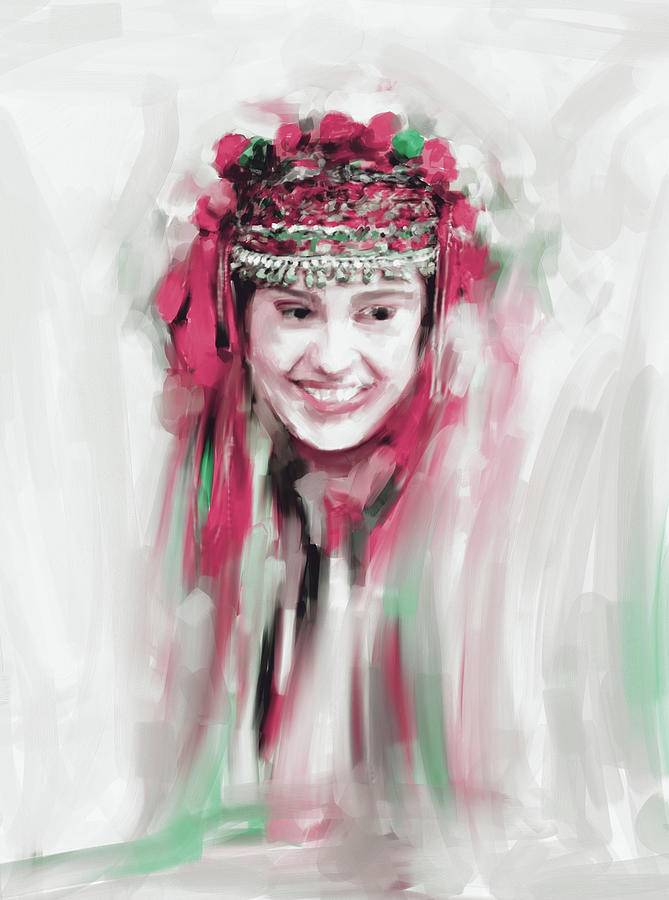 Painting 769 3 Turkish Folks Painting by Mawra Tahreem