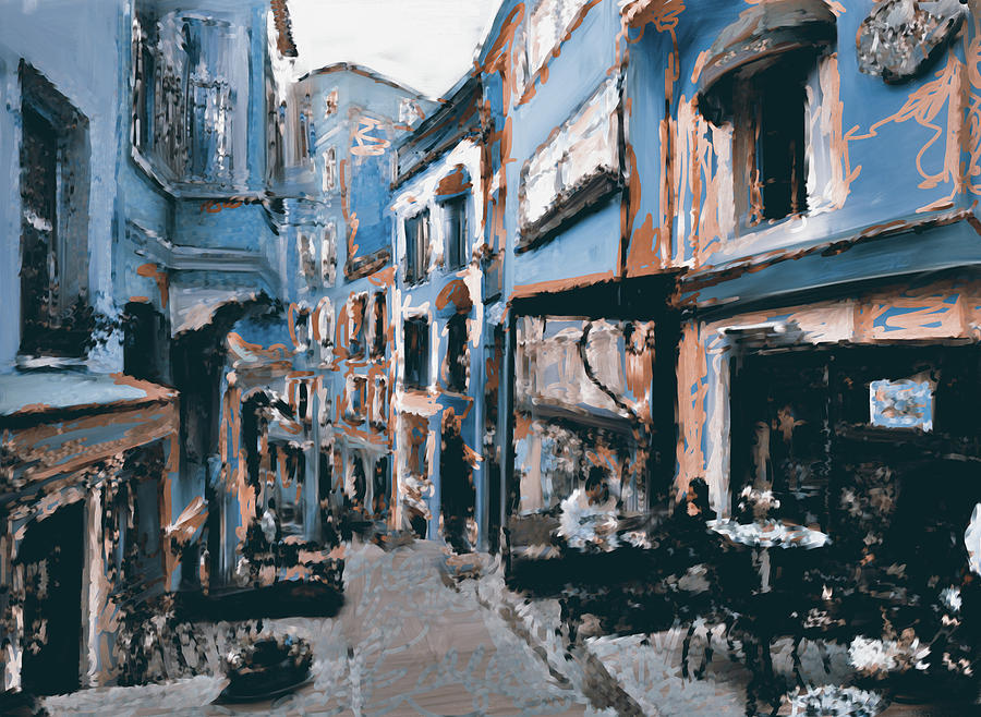 Painting 771 5 French Street Painting by Mawra Tahreem