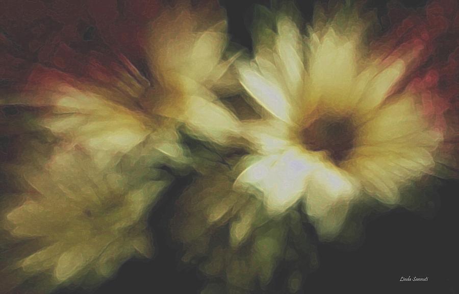 Painting Flowers Photograph by Linda Sannuti