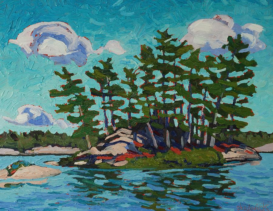 Painting Island Painting by Phil Chadwick - Fine Art America