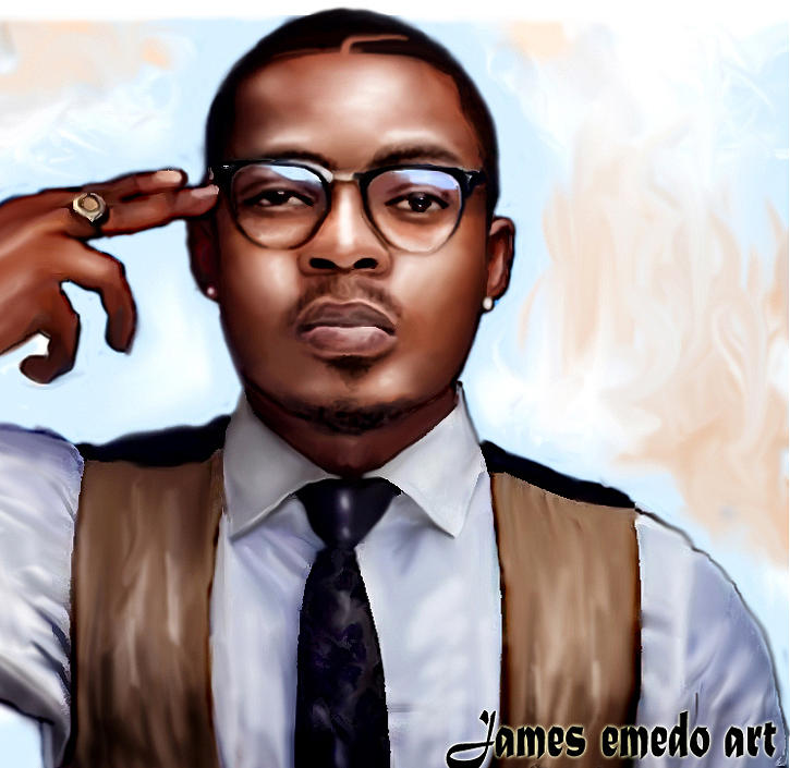 painting of Olamide badoo is a drawing by James Emedo Art which was uploade...