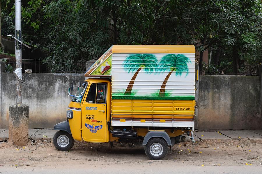 Painting on vehicle Photograph by Sumit Mehndiratta