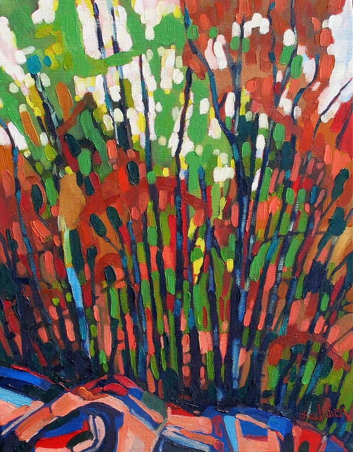 Fall Painting - Painting the Forest for the Trees by Phil Chadwick