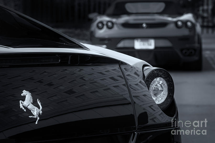 Pair of Ferraris 2 Photograph by Dennis Hedberg