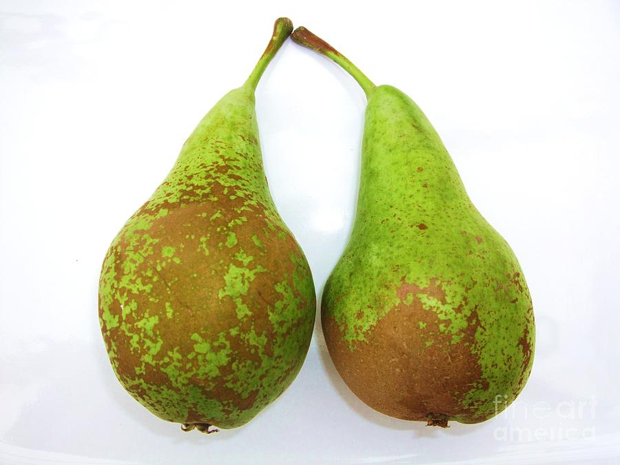 Pair Of Pears Photograph By Deborah Brewer