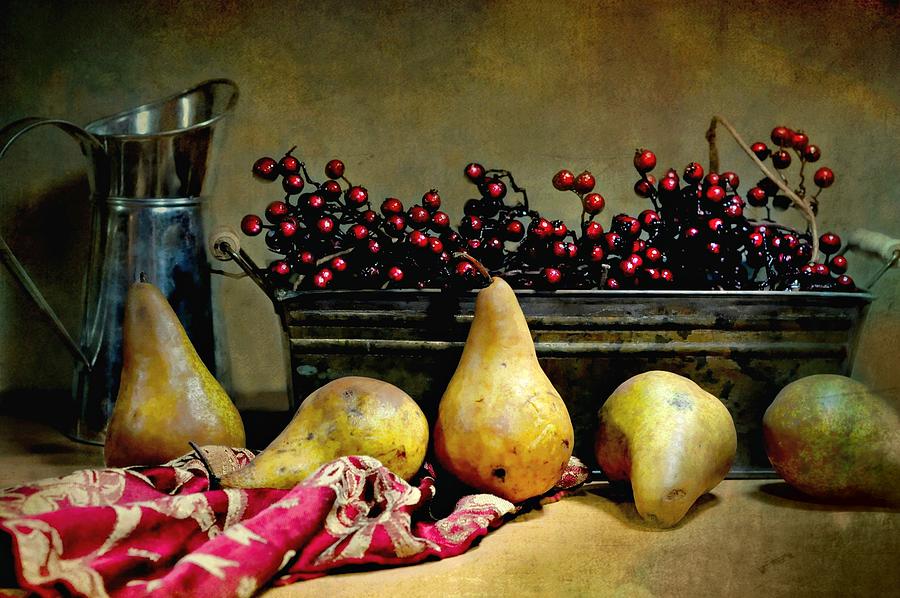 Pear Photograph - Pairs of Pears by Diana Angstadt