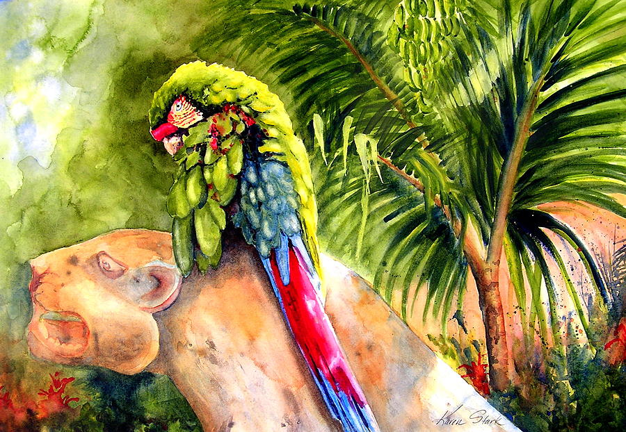 Pajaro Painting by Karen Stark