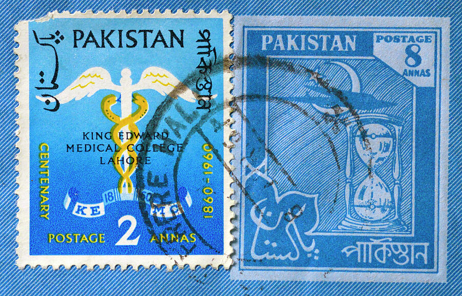 Pakistan postage stamp Photograph by Paul W Faust - Impressions of Light