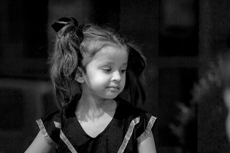Pakistani Day NYC 2018 Young Girl Photograph by Robert Ullmann