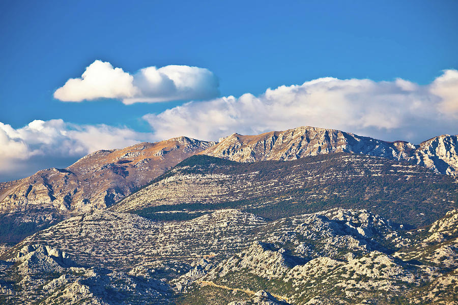 Paklenica national park on Velebit mountain view Photograph by Brch Photography