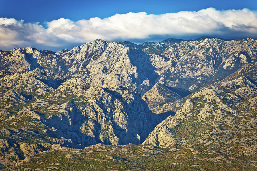 Paklenica national park on Velebit mountain view Photograph by Brch Photography