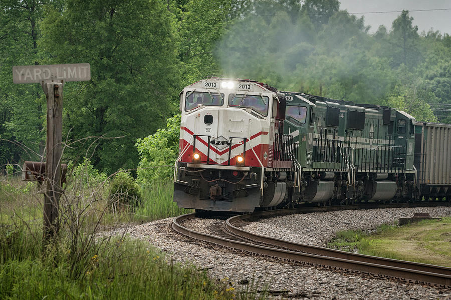 Transportation Photograph - PAL 2013 Coal Train at Providence Ky by Jim Pearson
