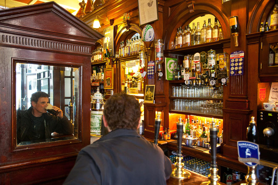 Palace Bar-Dublin Photograph by John Galbo