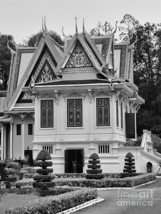 Palace Black White Photograph by Chuck Kuhn - Fine Art America