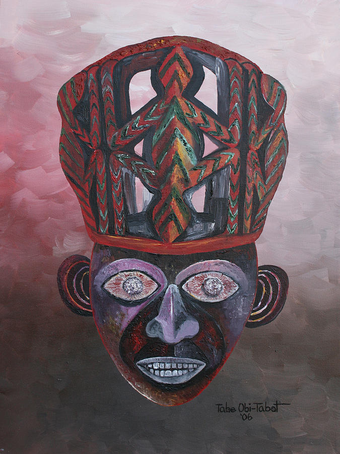 Palace Mask Painting by Obi-Tabot Tabe