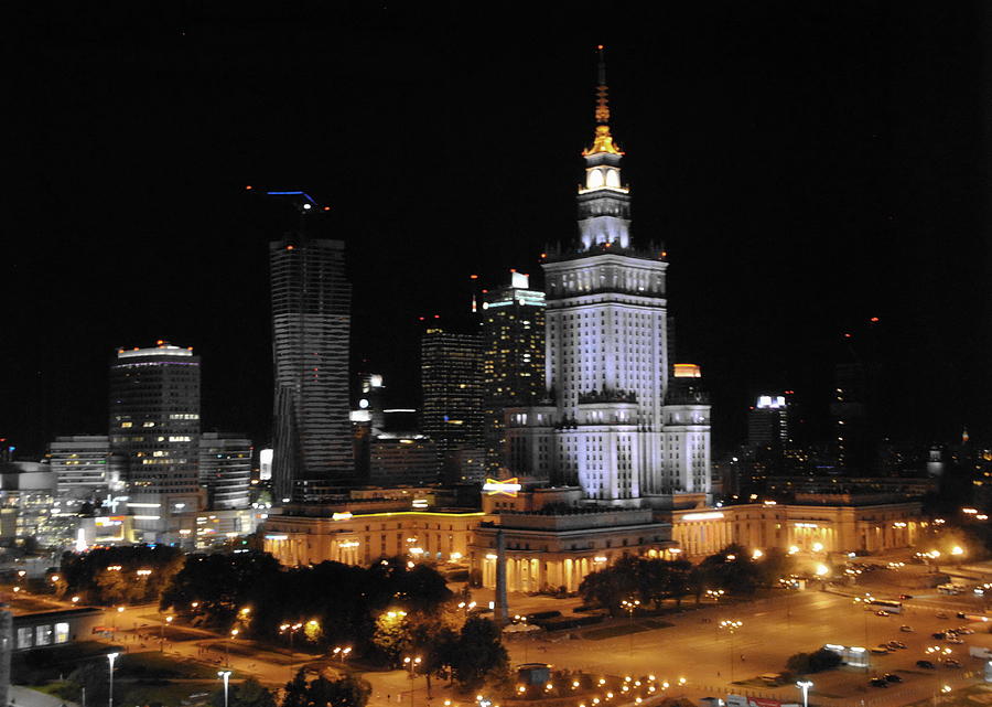 Palace of Culture Warsaw Photograph by Jacqueline M Lewis