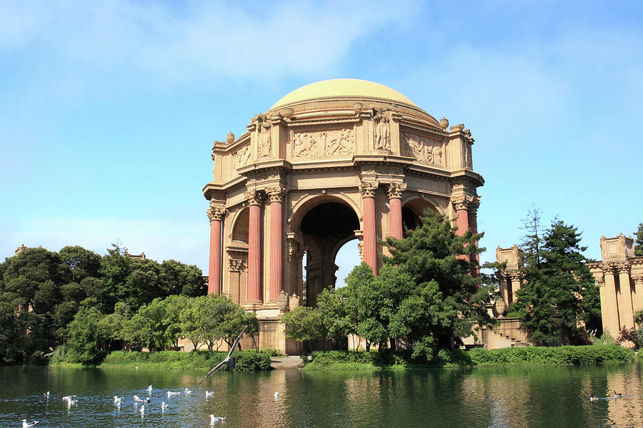 Palace of Fine Arts - San Francisco Photograph by Lou Ford