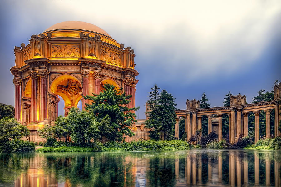 Greek Photograph - Palace of Fine Arts by Maria Coulson