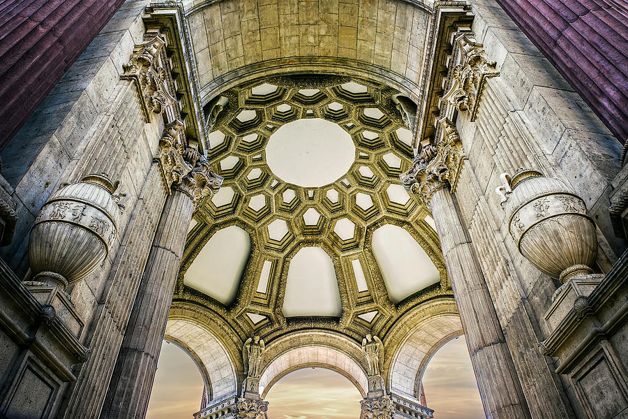 Palace of Fine Arts Rotunda - San Francisco Photograph by Jennifer Rondinelli Reilly - Fine Art Photography
