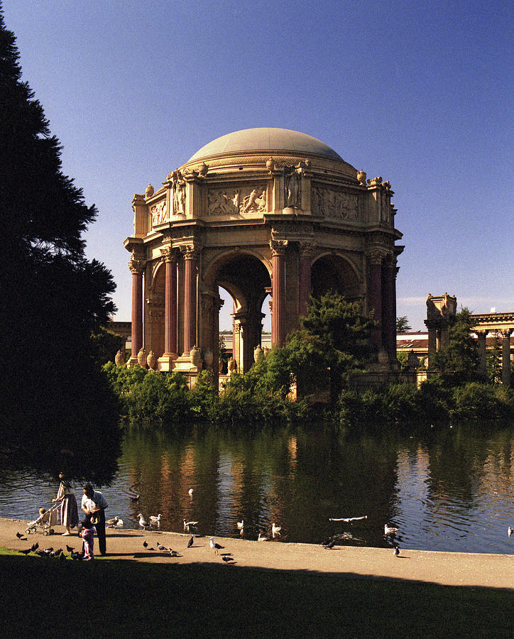 Palace of Fine Arts SF Photograph by Lee Santa