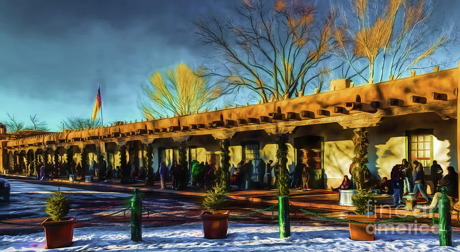 Santa Fe Photograph - Palace of the Governors by Jon Burch Photography