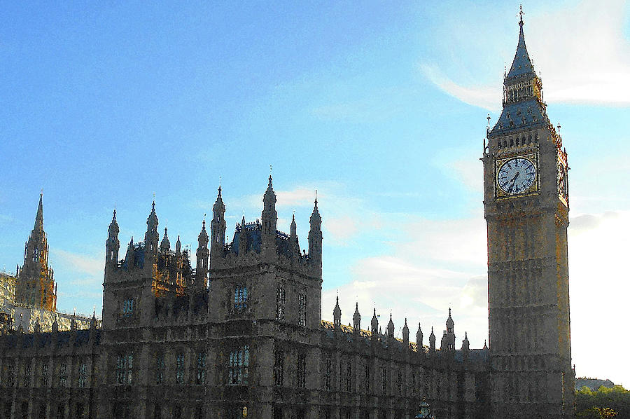 Palace of Westminster And Big Ben Photograph by Irina Sztukowski
