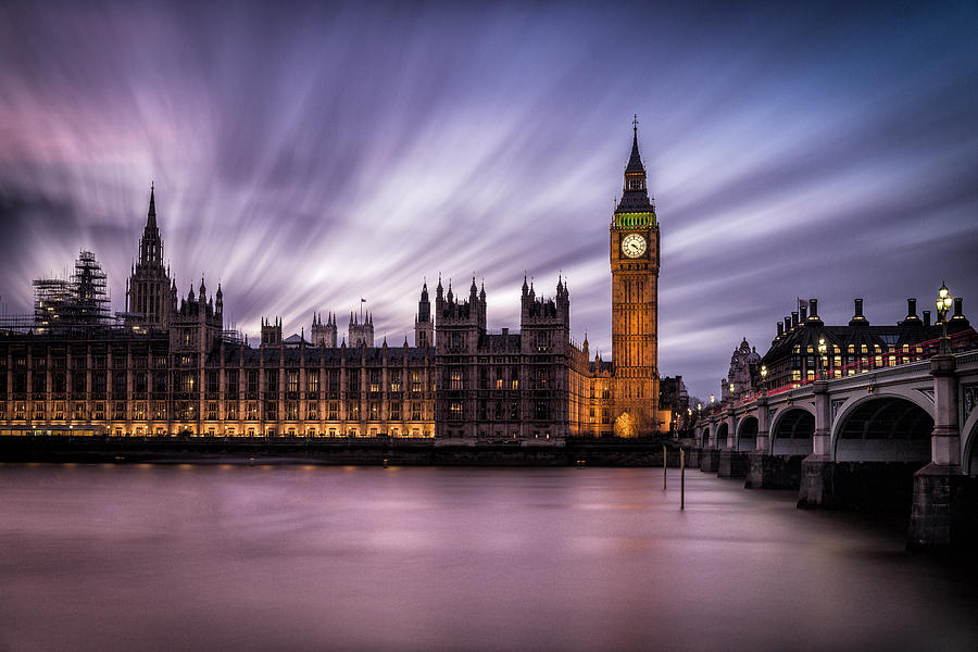 Architecture Photograph - Palace of Westminster by Botond Buzas
