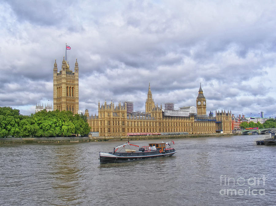 Palace Of Westminster Photograph by Nina Ficur Feenan