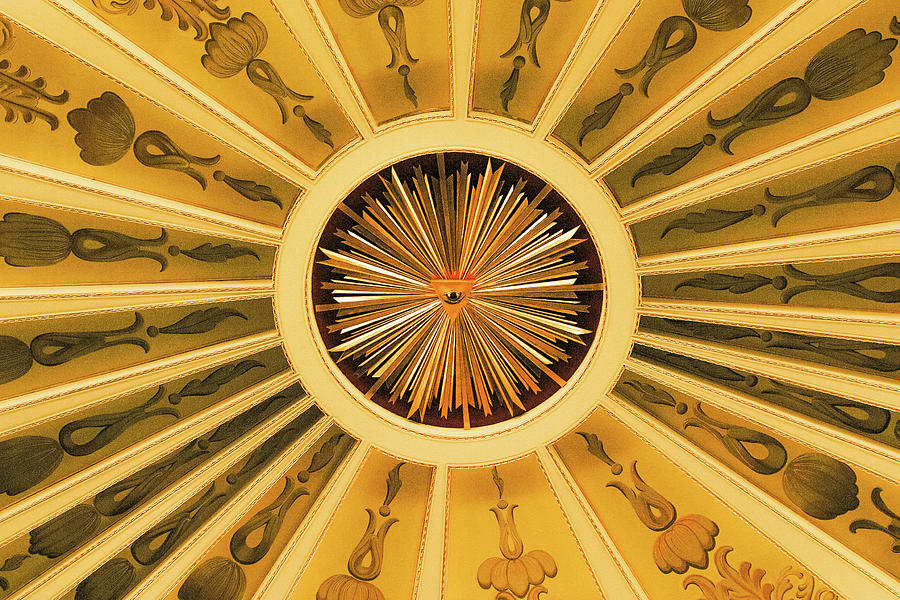 Palacio Nacional Ceiling Photograph By Julie Diebolt Price