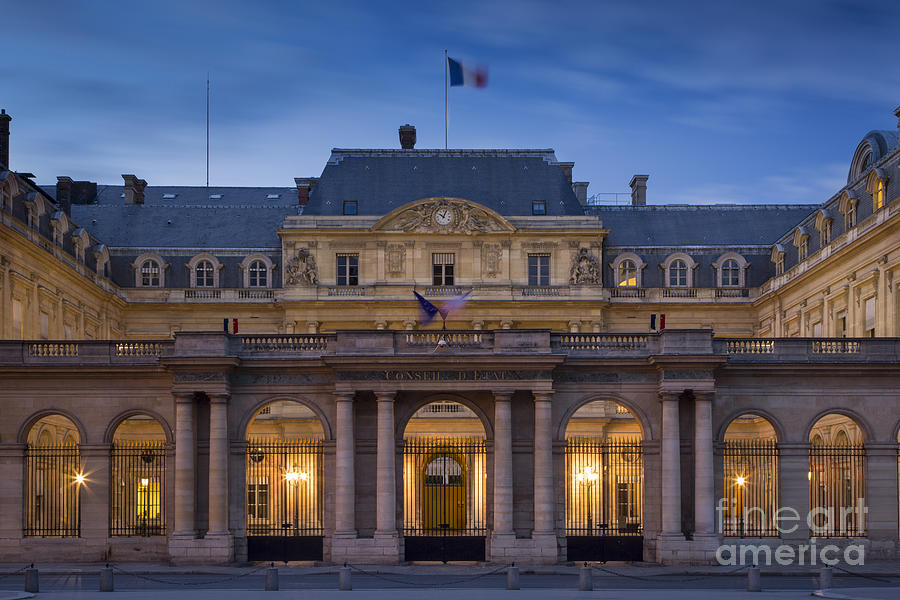 Palais Royal Night Photograph by Brian Jannsen