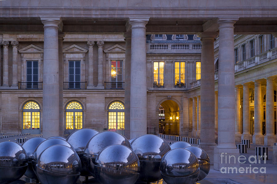 Palais Royal Twilight Photograph by Brian Jannsen
