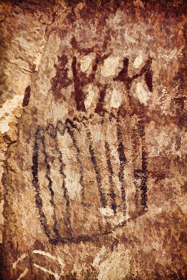Palatki Pictographs1 Cpg Photograph by Theo OConnor