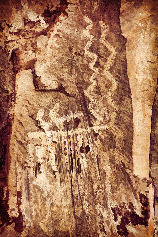 Palatki Pictographs2 Cpg Photograph by Theo OConnor