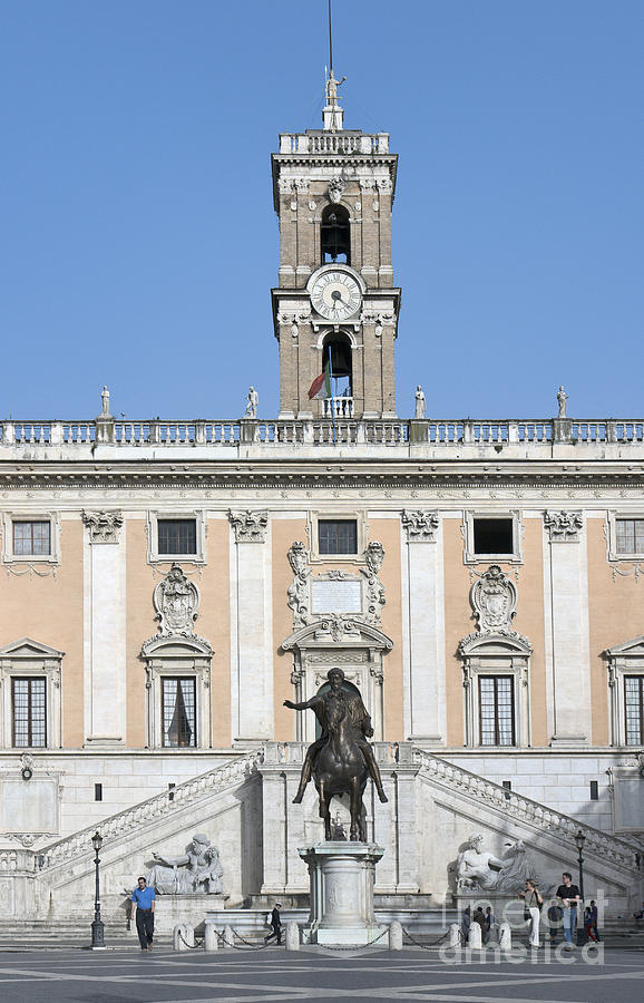 Palazzo Senatorio Photograph by Fabrizio Ruggeri