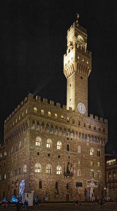 Palazzo Vecchio Photograph by Adam Rainoff