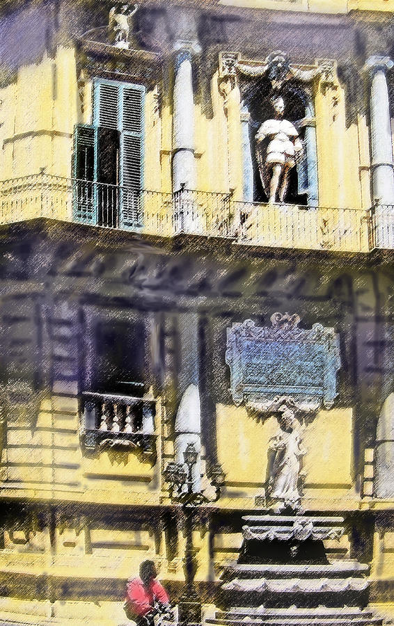 Palermo Corner Digital Art by Ian  MacDonald