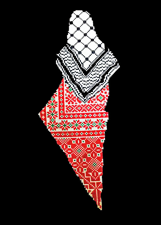 Keffiyeh - Multicolour – Palestine Center for Peace