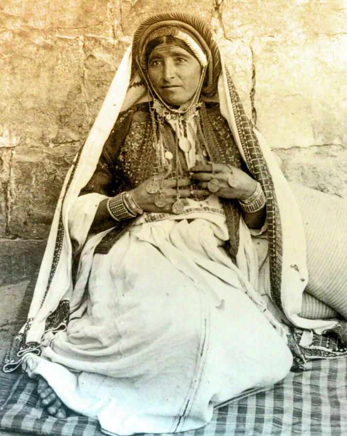 Palestinian Woman Photograph by Munir Alawi