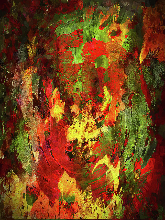 Palette Abstract Digital Art By Carlos Diaz