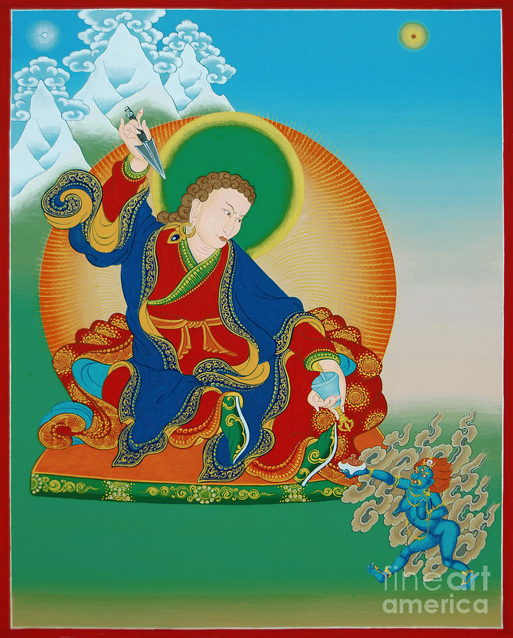 Palgyi Yeshe Painting by Sergey Noskov