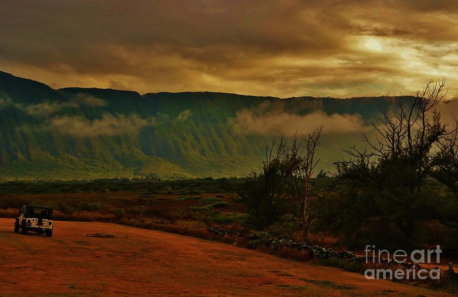 Pali Sunset at Kalaupapa Photograph by Craig Wood