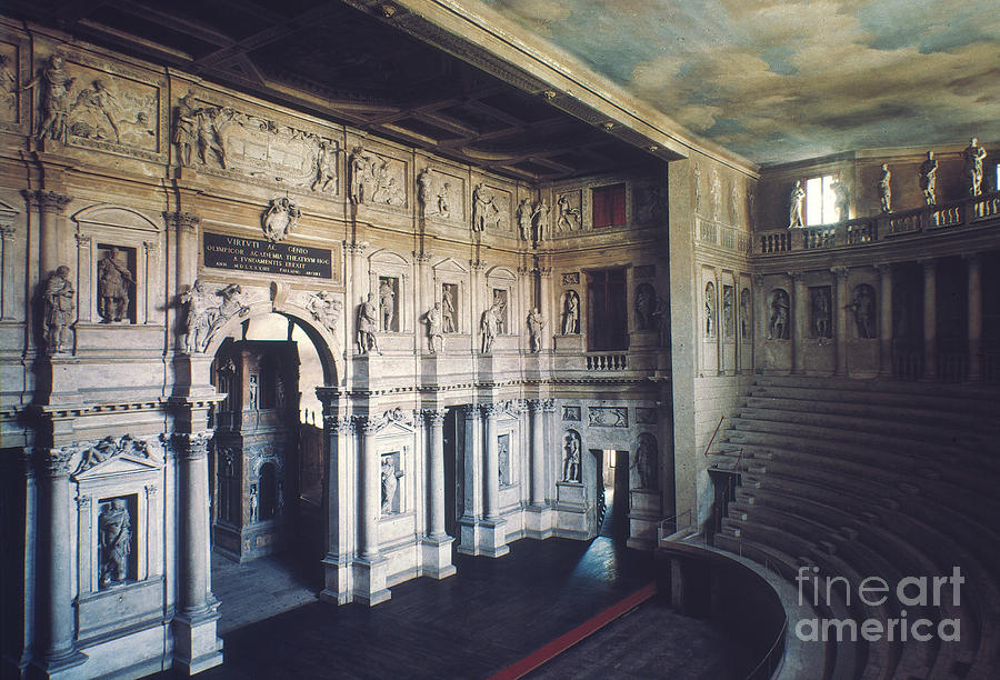 Palladio: Teatro Olimpico Photograph by Granger