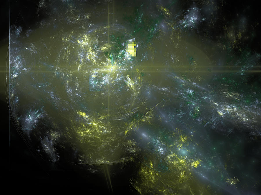 Palladium Nebula Digital Art by Jeff Iverson