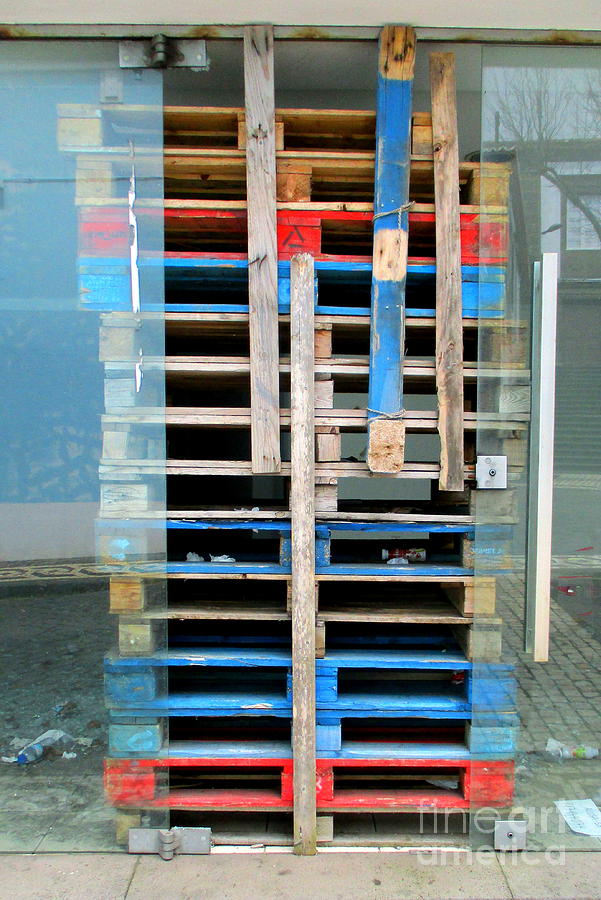 Pallets Palette Photograph by Randall Weidner