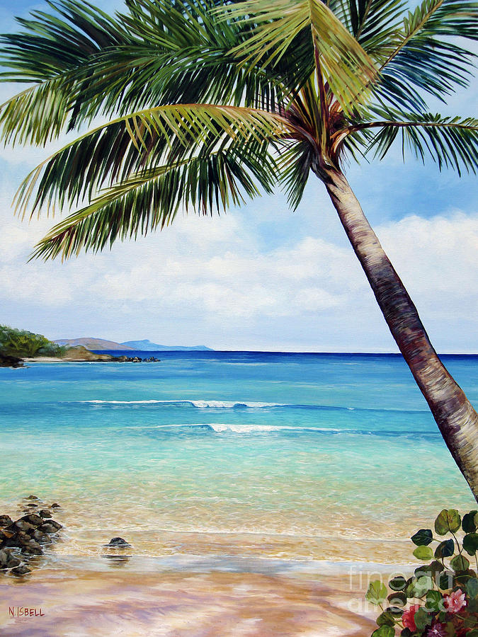 Palm Beach Painting by Nancy Isbell