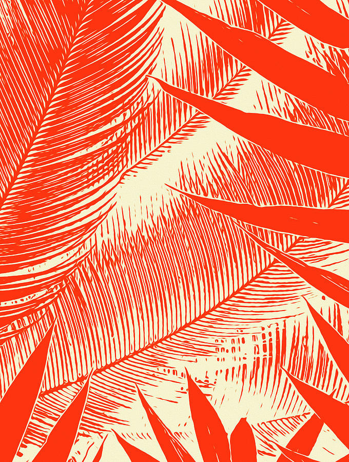 Palm Fantasy  Painting by AM FineArtPrints